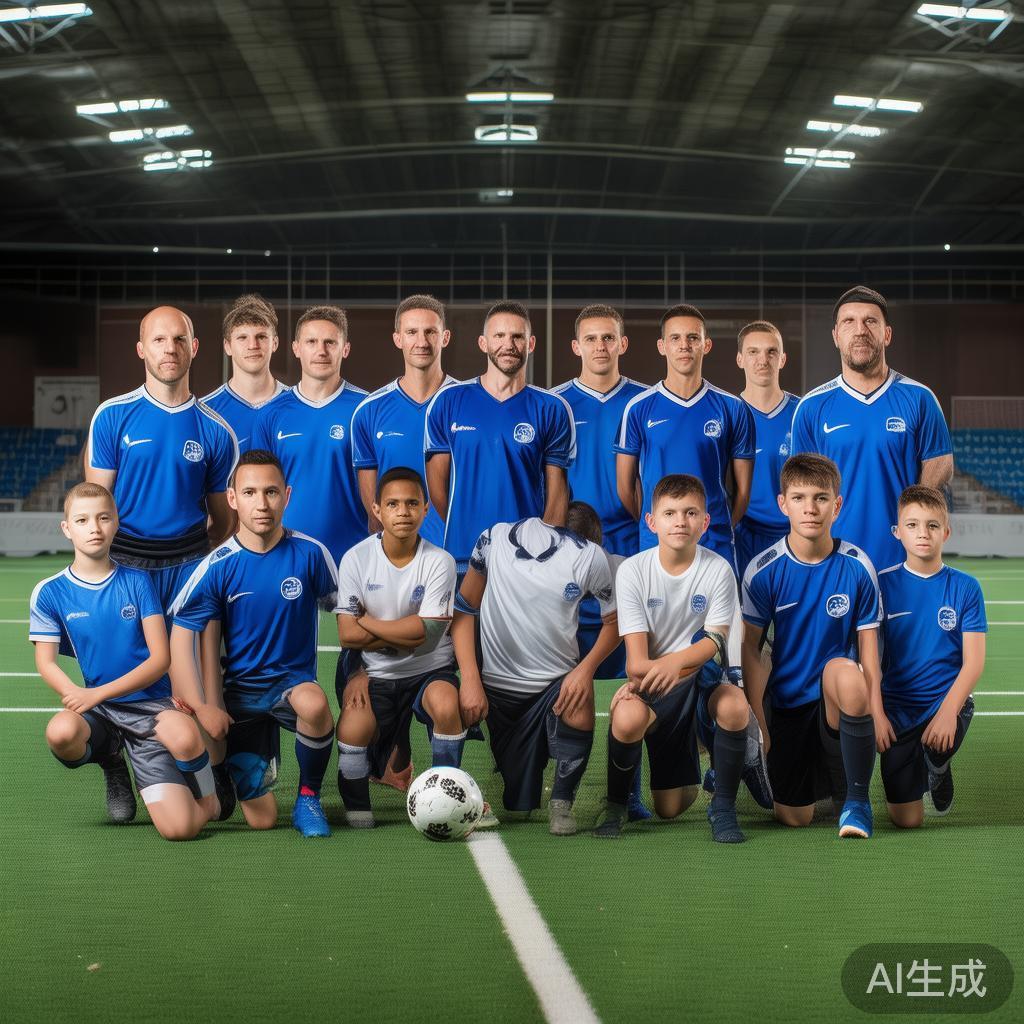 海德体育中心的球队阵容由多支不同级别的队伍组成，既