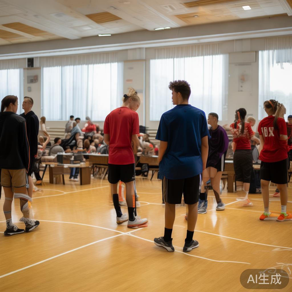 比赛前一天上午进行队伍抽签，确定比赛顺序和场次安排