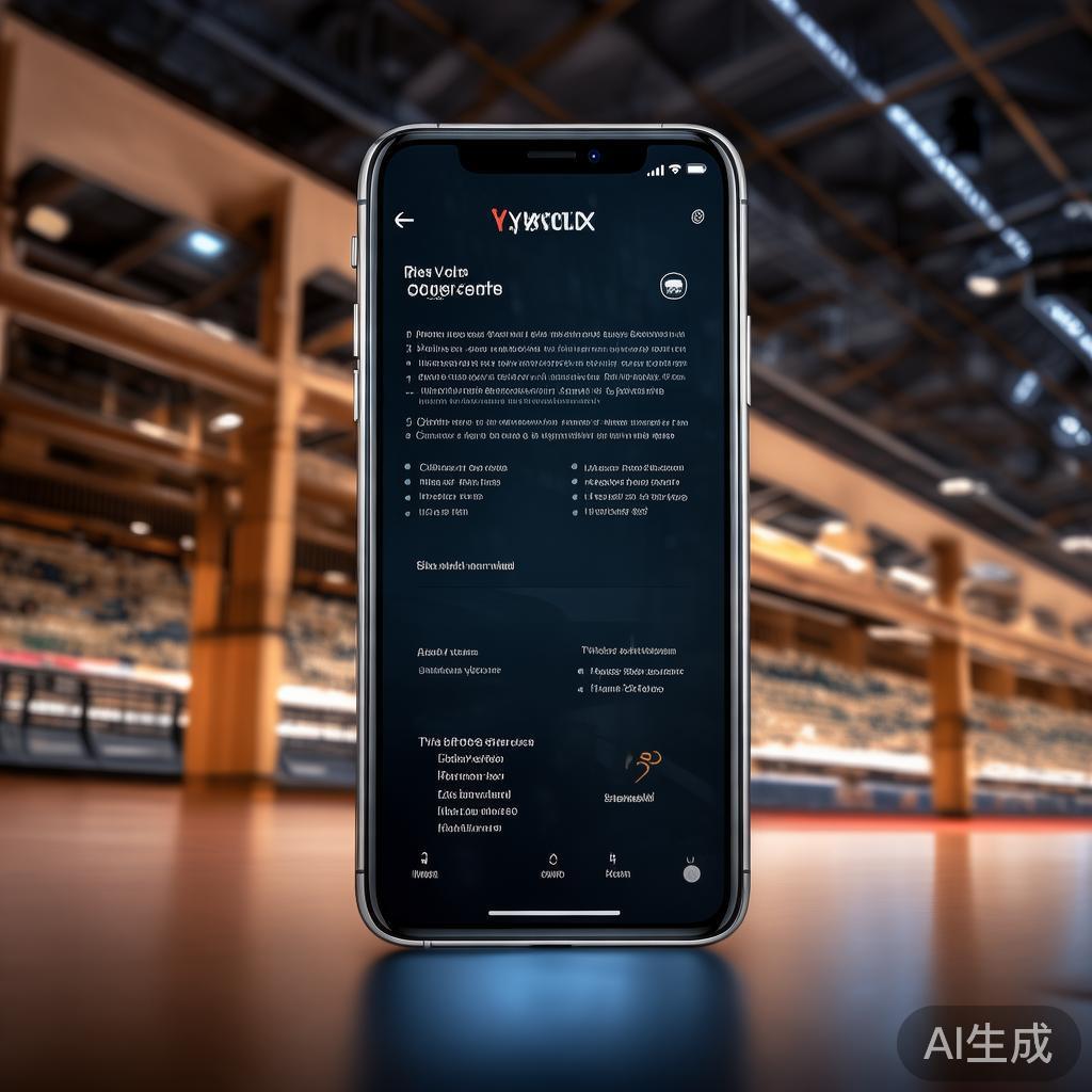 现代体育迷越来越倾向于通过手机应用随时随地关注比赛