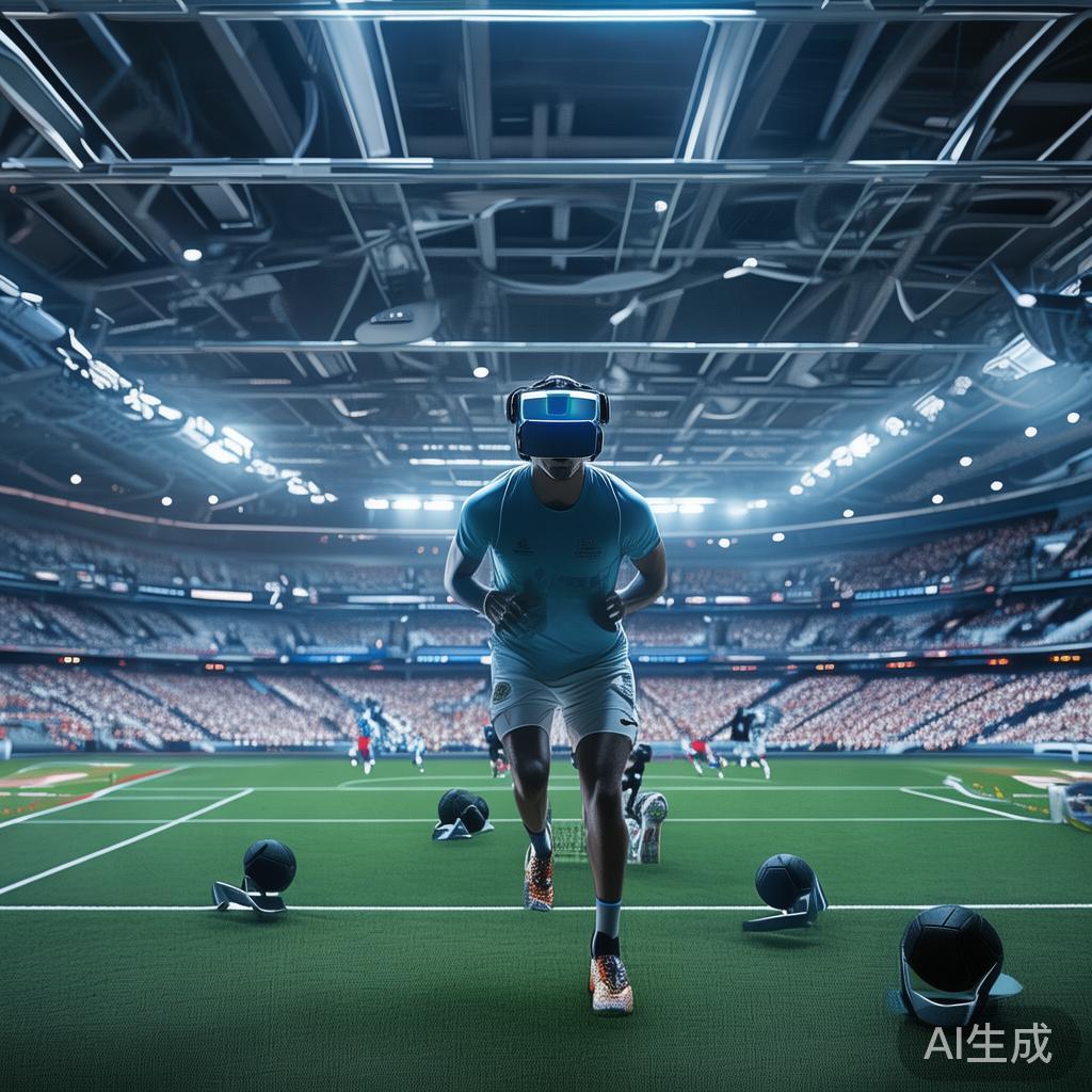 未来运动训练已不再局限于实体场地，虚拟现实（VR）